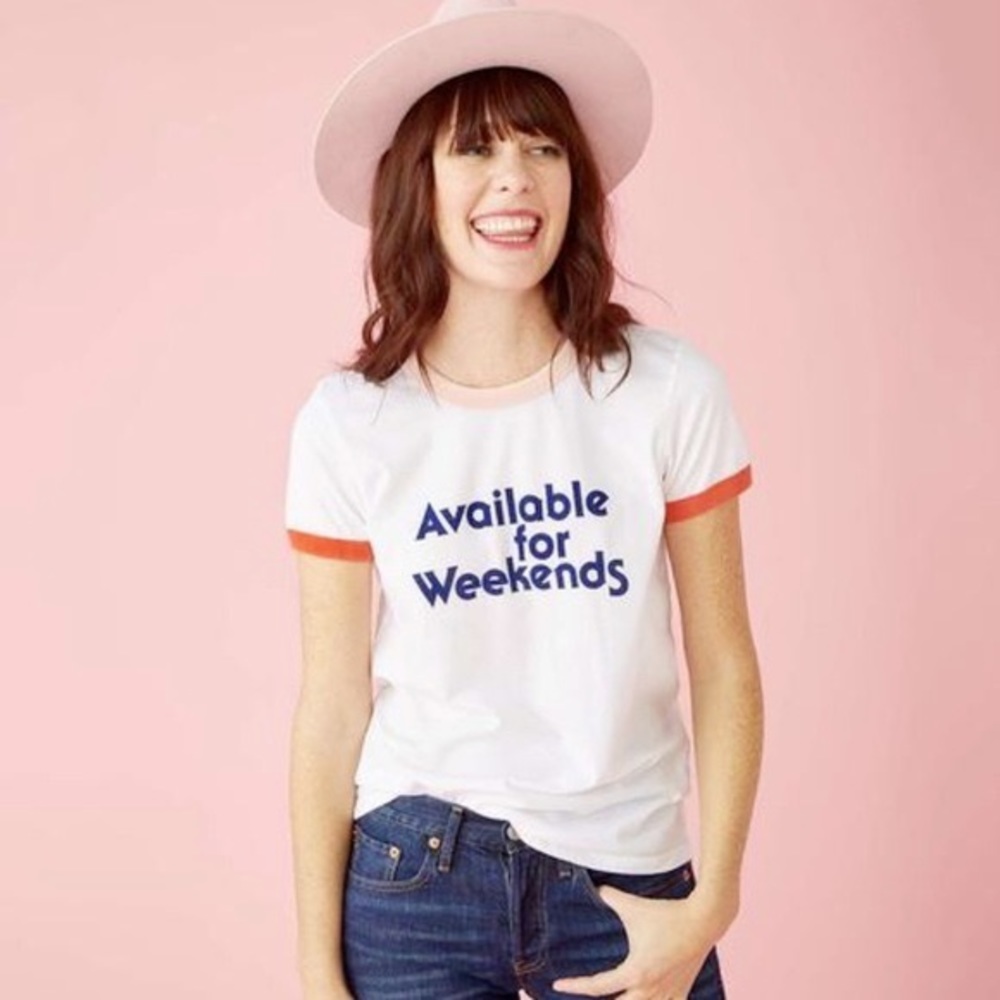 BAN.DO “Available For Weekends” T-Shirt